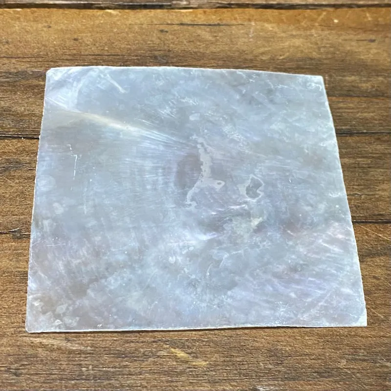 7cm Capiz Shells (10) - Square