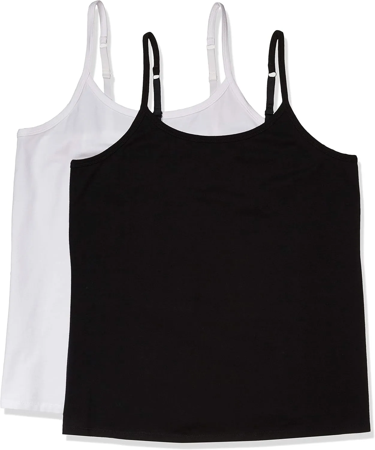 Amazon Essentials Women's Tank Top Camisole Pack, Available in Plus Size, Pack of 2