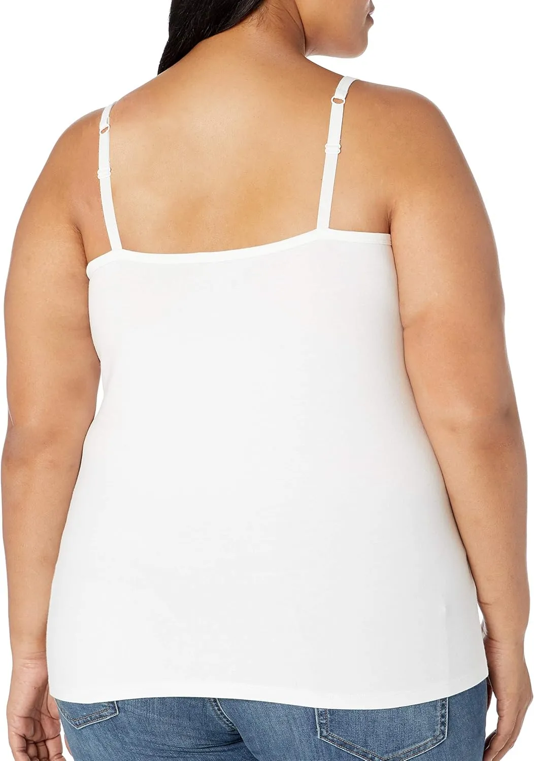Amazon Essentials Women's Tank Top Camisole Pack, Available in Plus Size, Pack of 2