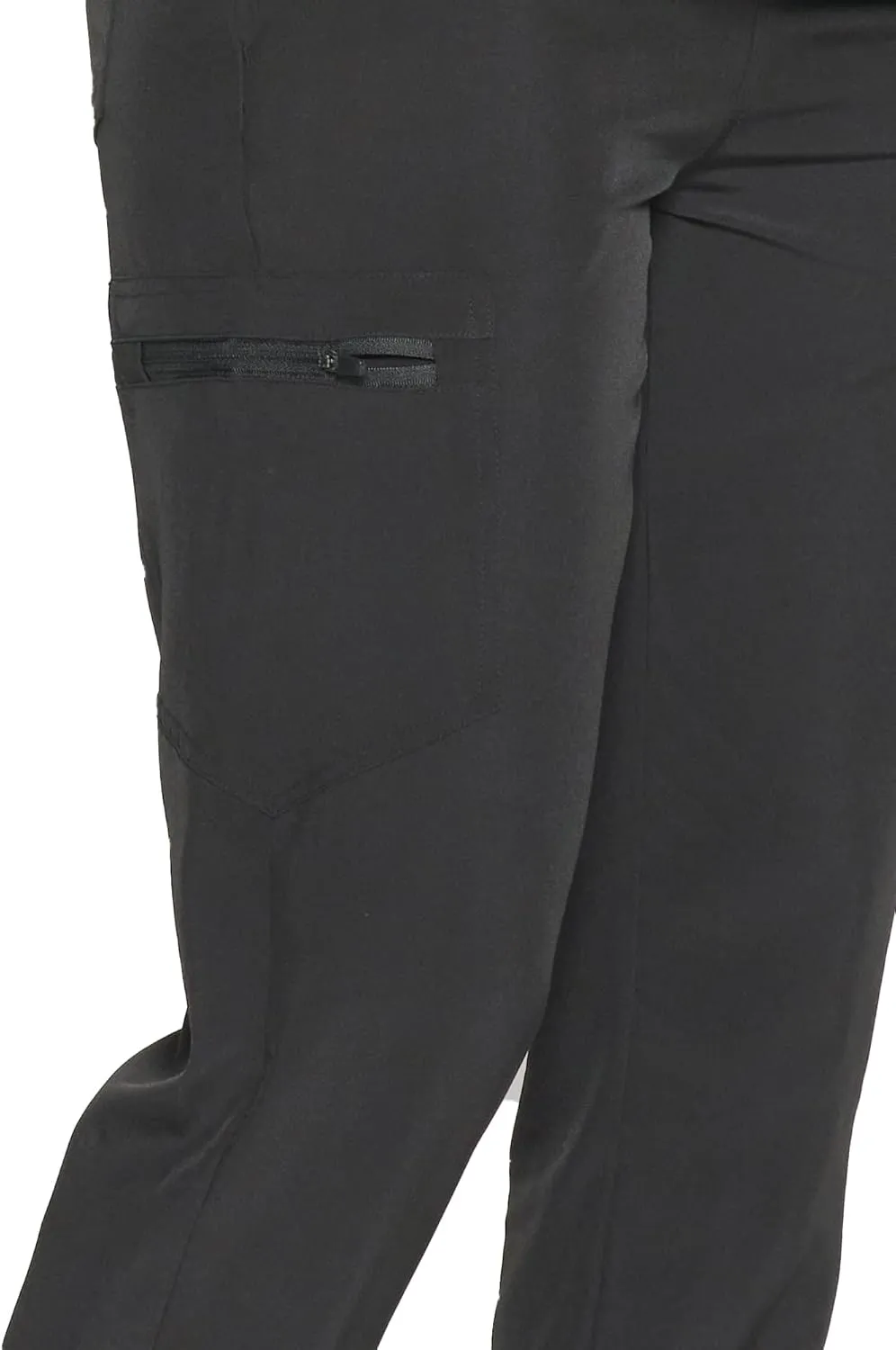 COZYFIT Womens Scrub Pants - Soft Stretch Yoga Style with 5 Pockets, Slim Fit Jogger Scrubs Pants for Women