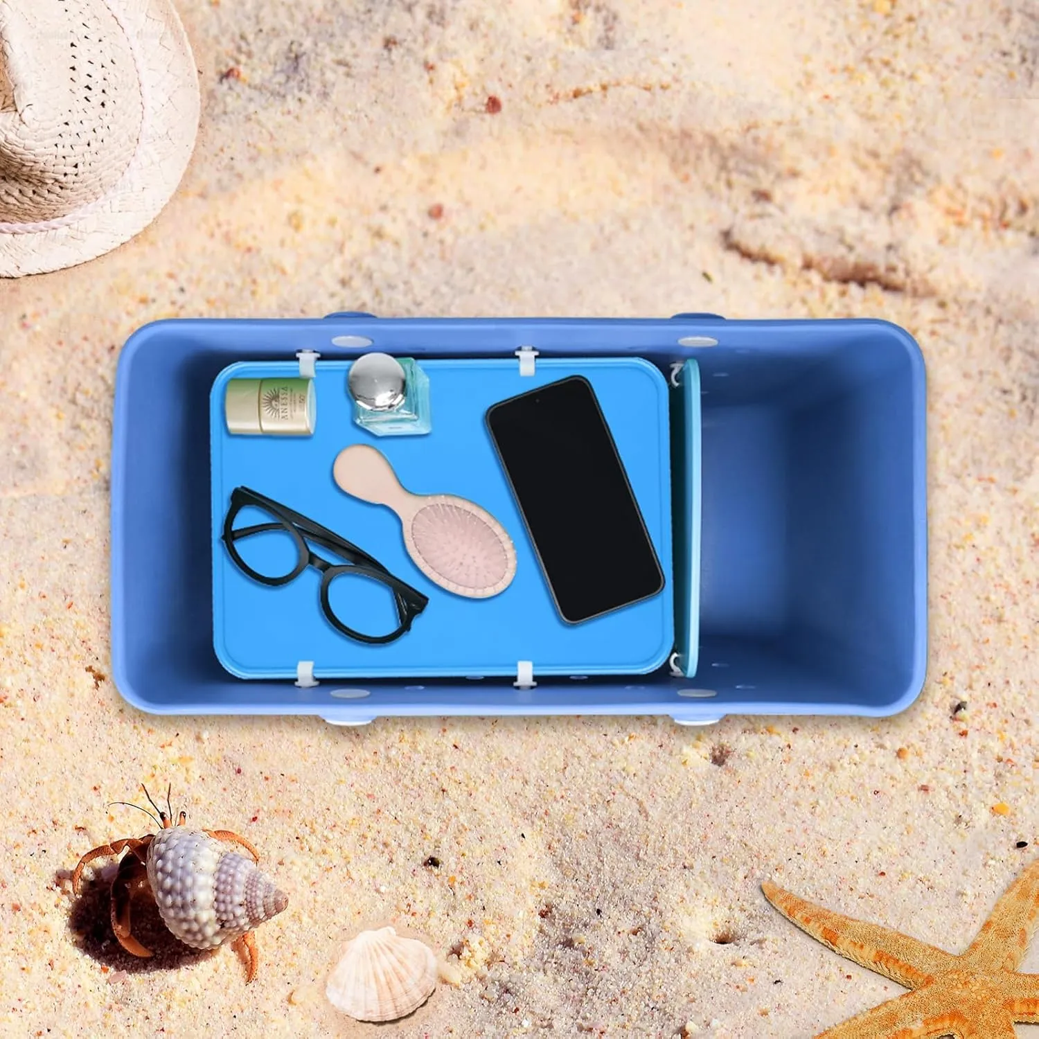 Divider Tray for Bogg Bag Accessories Compatible with Bogg Bag X Large Organizing Your Bags and Divide Space Blue 2PCS