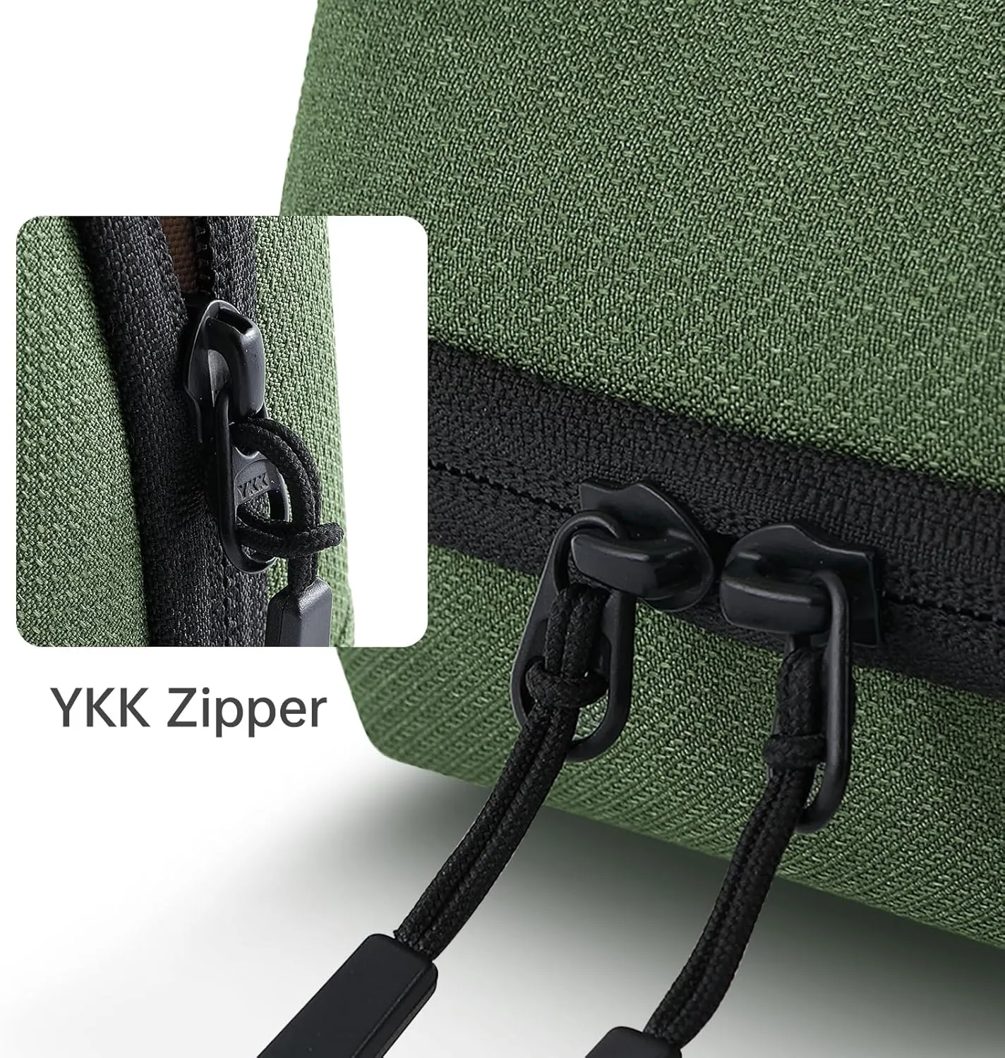 Electronic Organizer Travel Case Bag for Cables, Switch, SD card, Passport and More  Ultimate Protection & Portability Waterproof (Green)