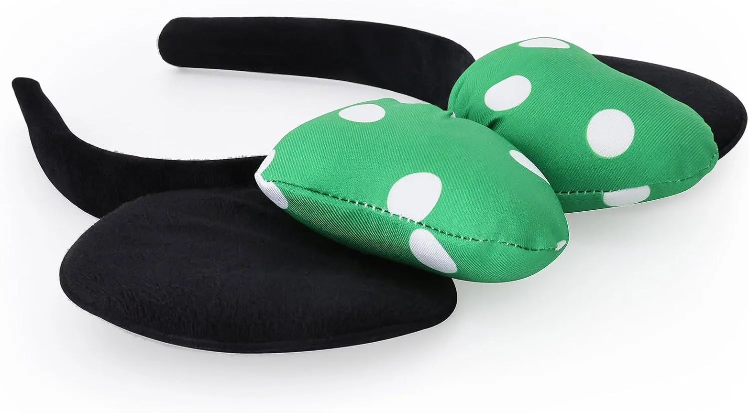Handmade Mouse Ears Headband for Women and Girls, Polka Dot Bow Minnie Ears Costume Accessories