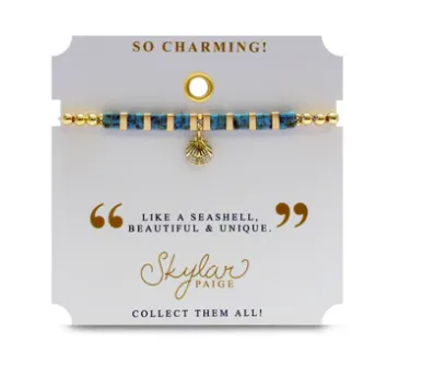 Just Bead It! - Shell Bracelet