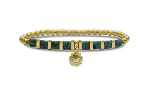 Just Bead It! - Shell Bracelet