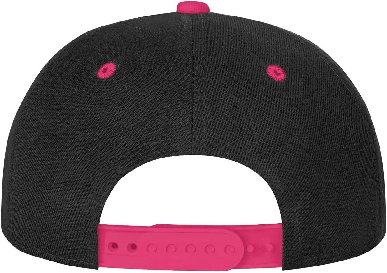 LGBTQ Pride Flag Dad Hat Flat Brim Trucker Hats Women Funny Novelty Snapback Baseball Cap,White