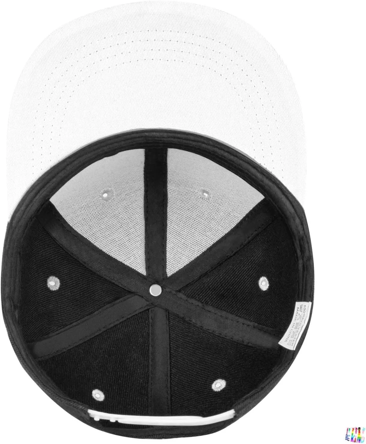 LGBTQ Pride Flag Dad Hat Flat Brim Trucker Hats Women Funny Novelty Snapback Baseball Cap,White