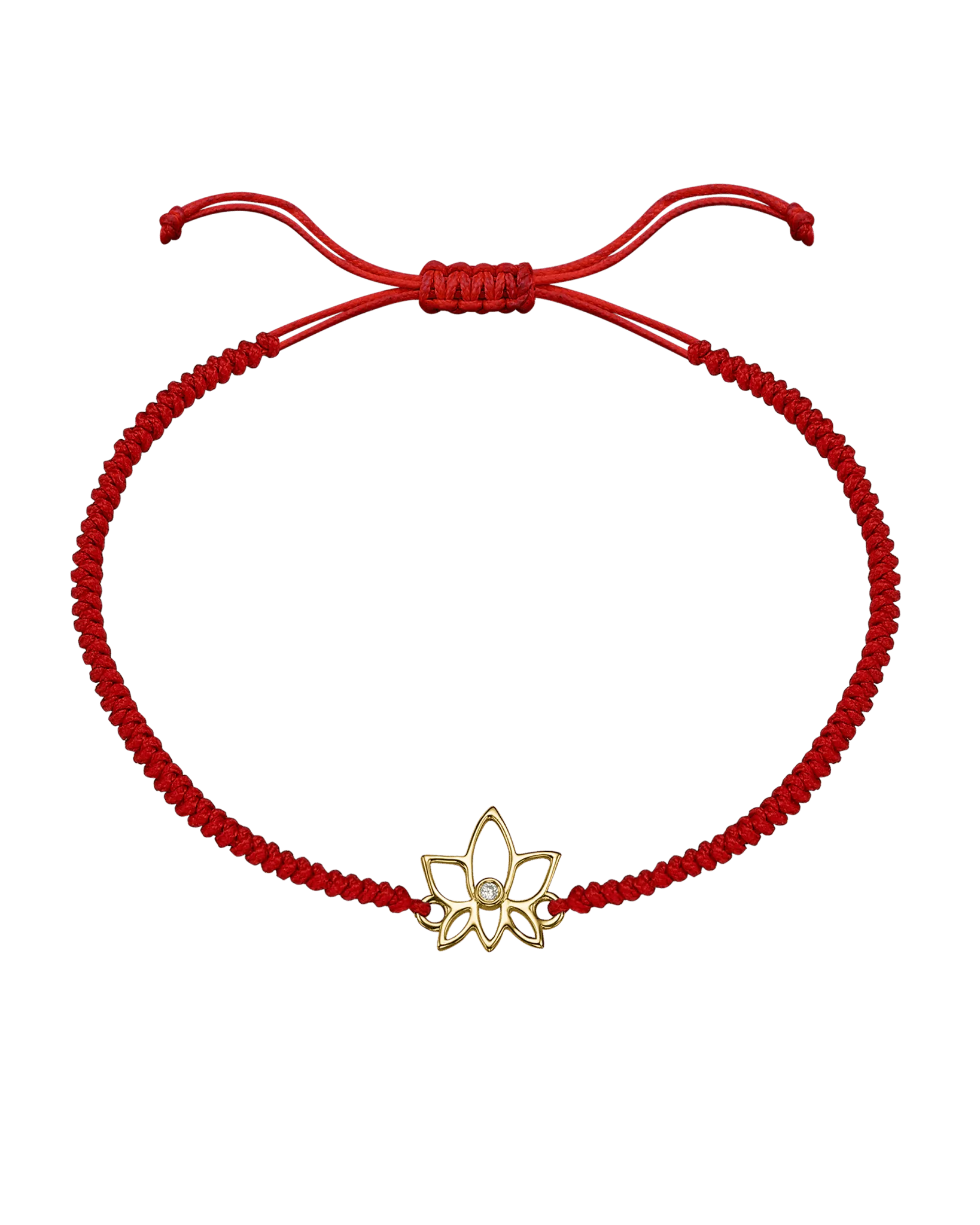 Lotus Flower [RED] - 18K Gold Vermeil