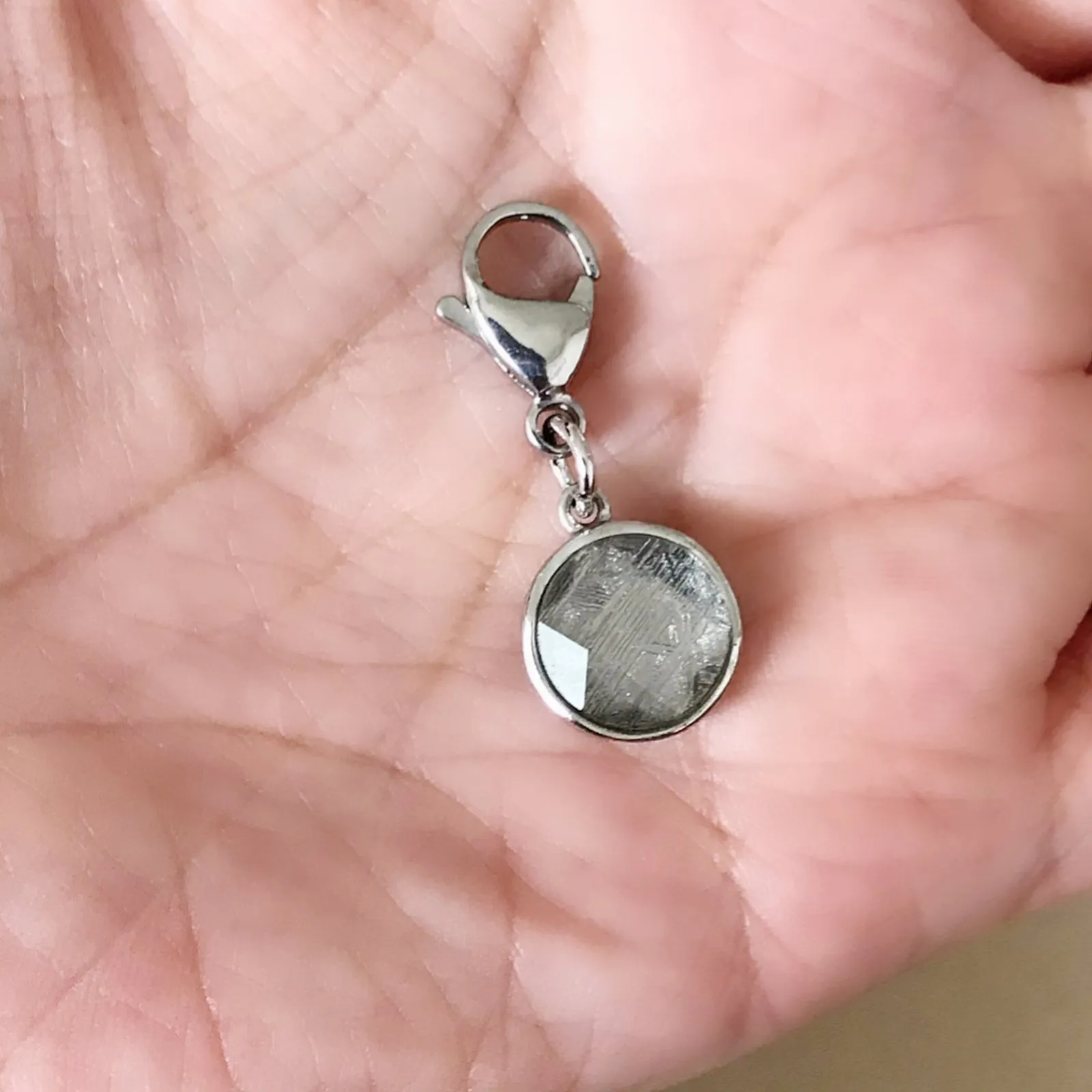 Meteorite (White Gold) Charm