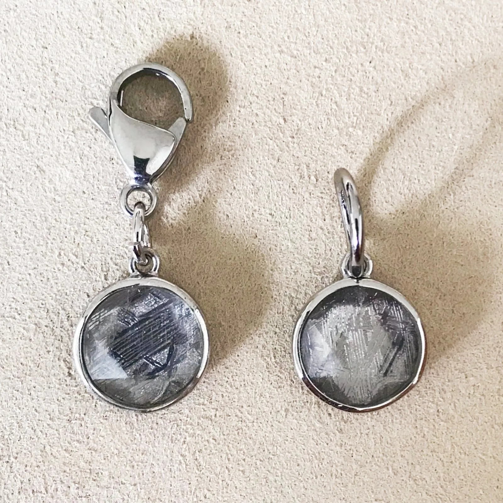 Meteorite (White Gold) Charm