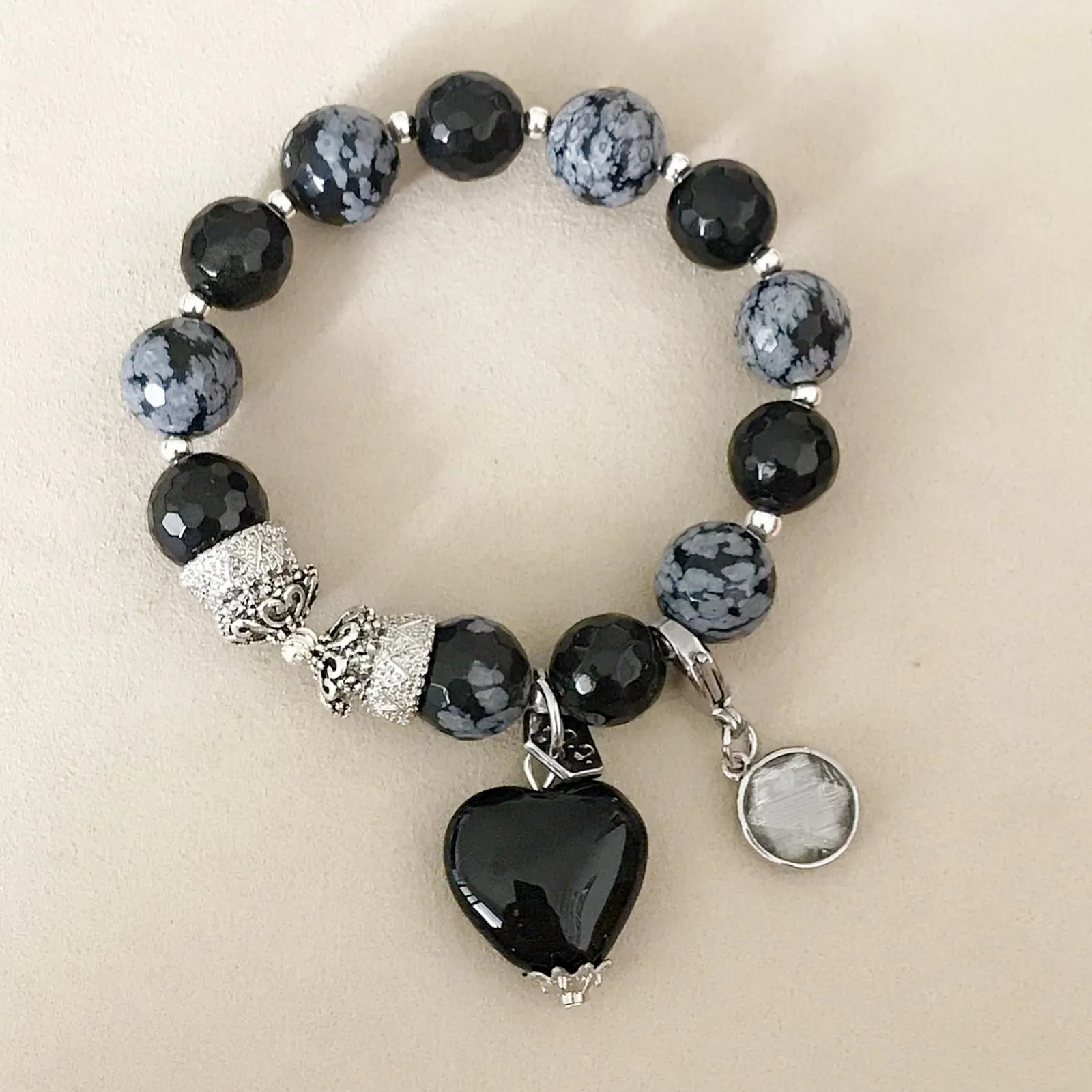 Meteorite (White Gold) Charm
