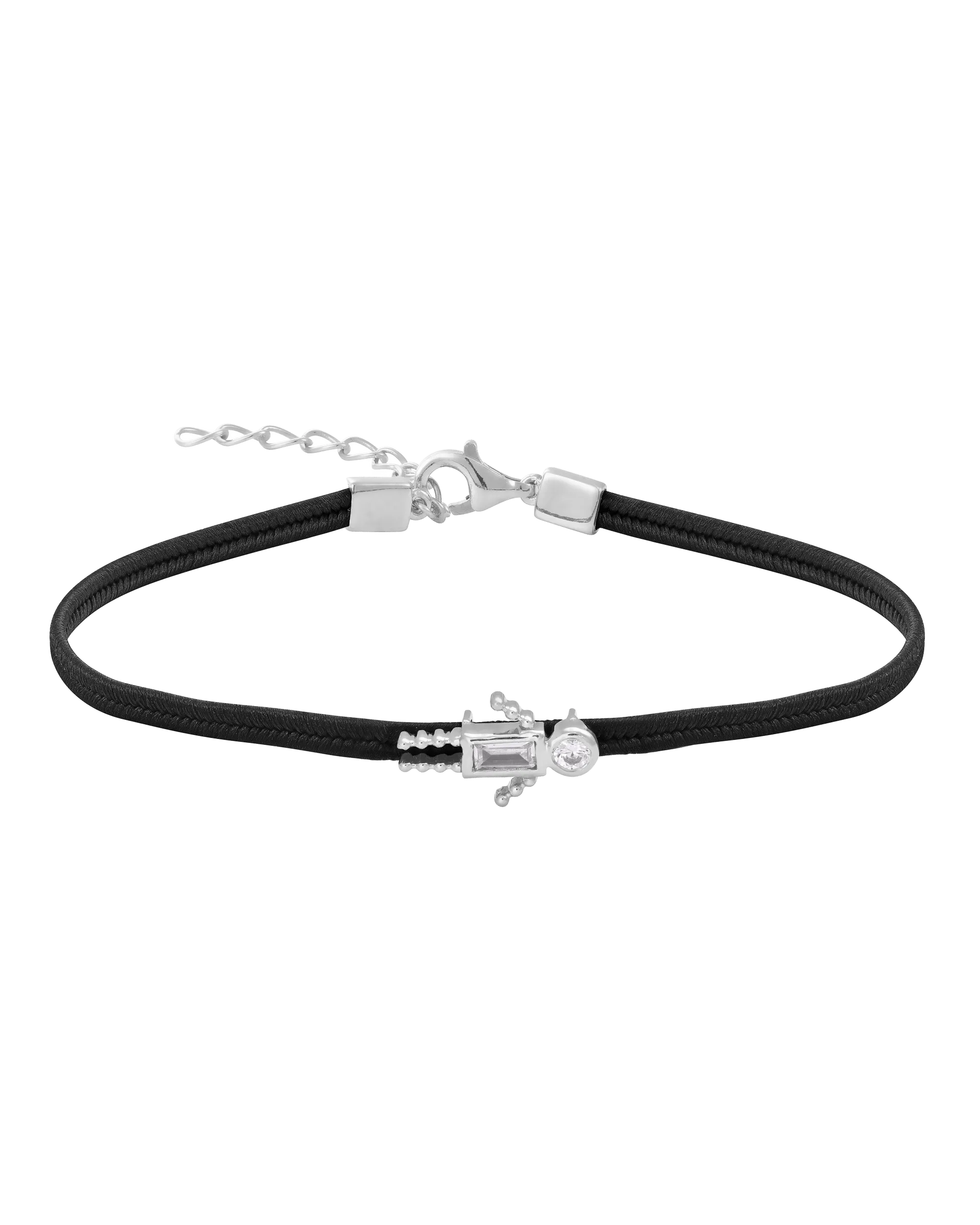 Mini Me Cord Bracelet - 925 Sterling Silver