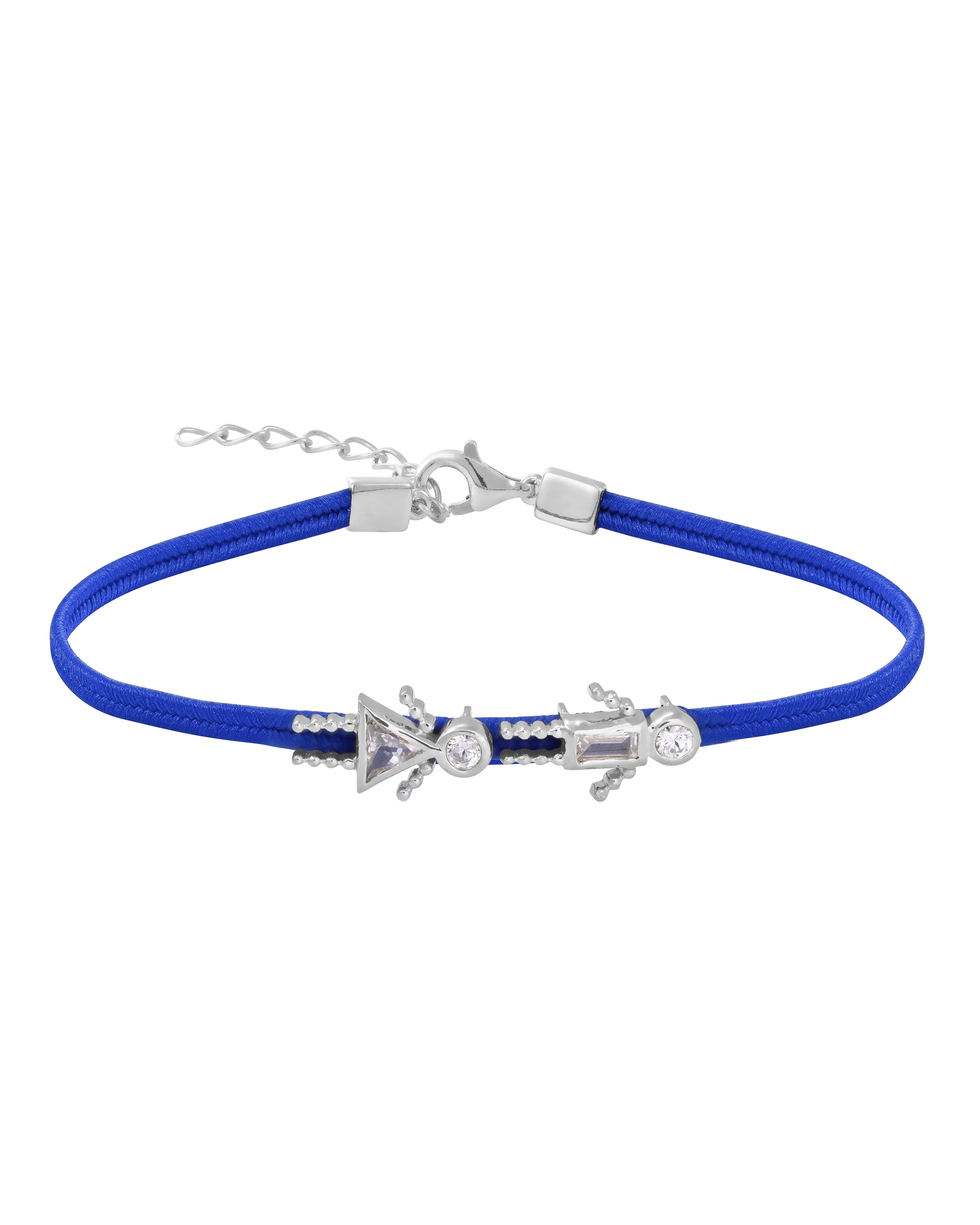 Mini Me Cord Bracelet - 925 Sterling Silver