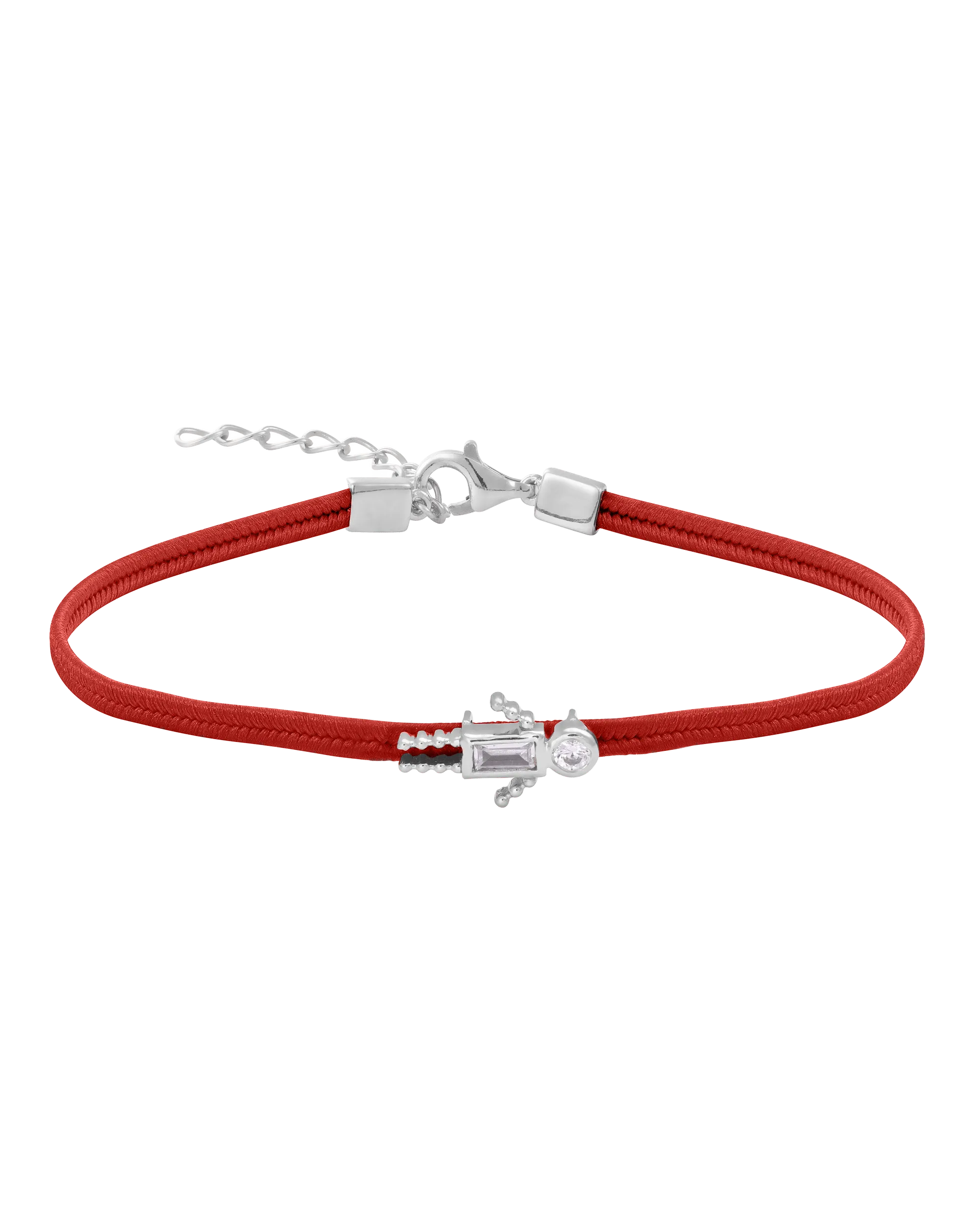 Mini Me Cord Bracelet - 925 Sterling Silver
