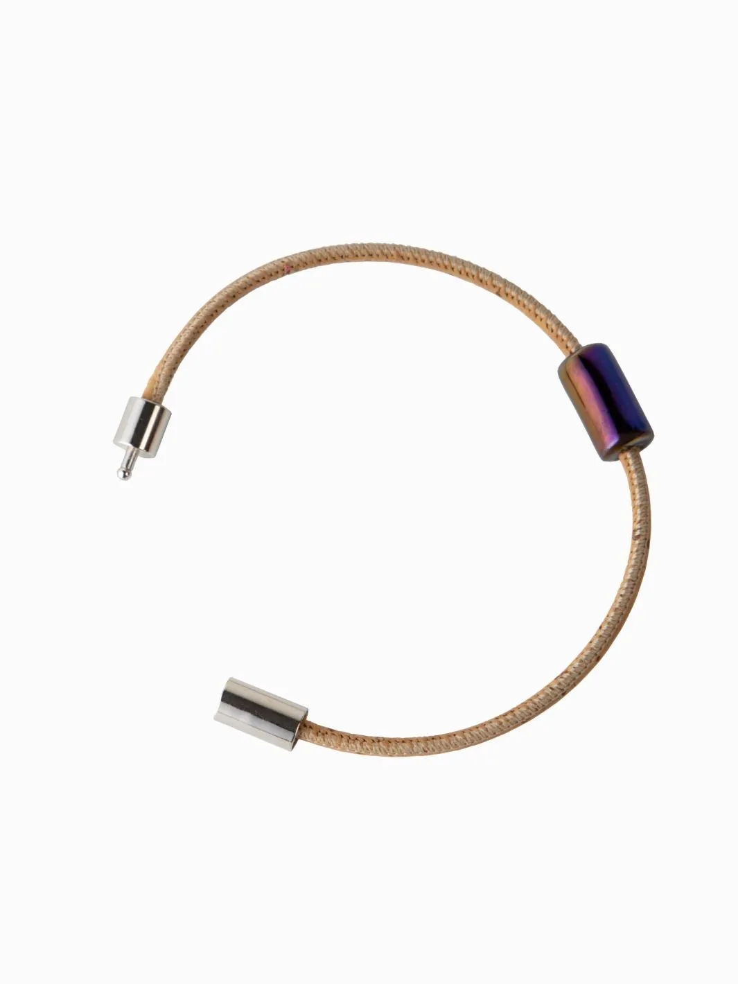 Neon Cork Bracelet