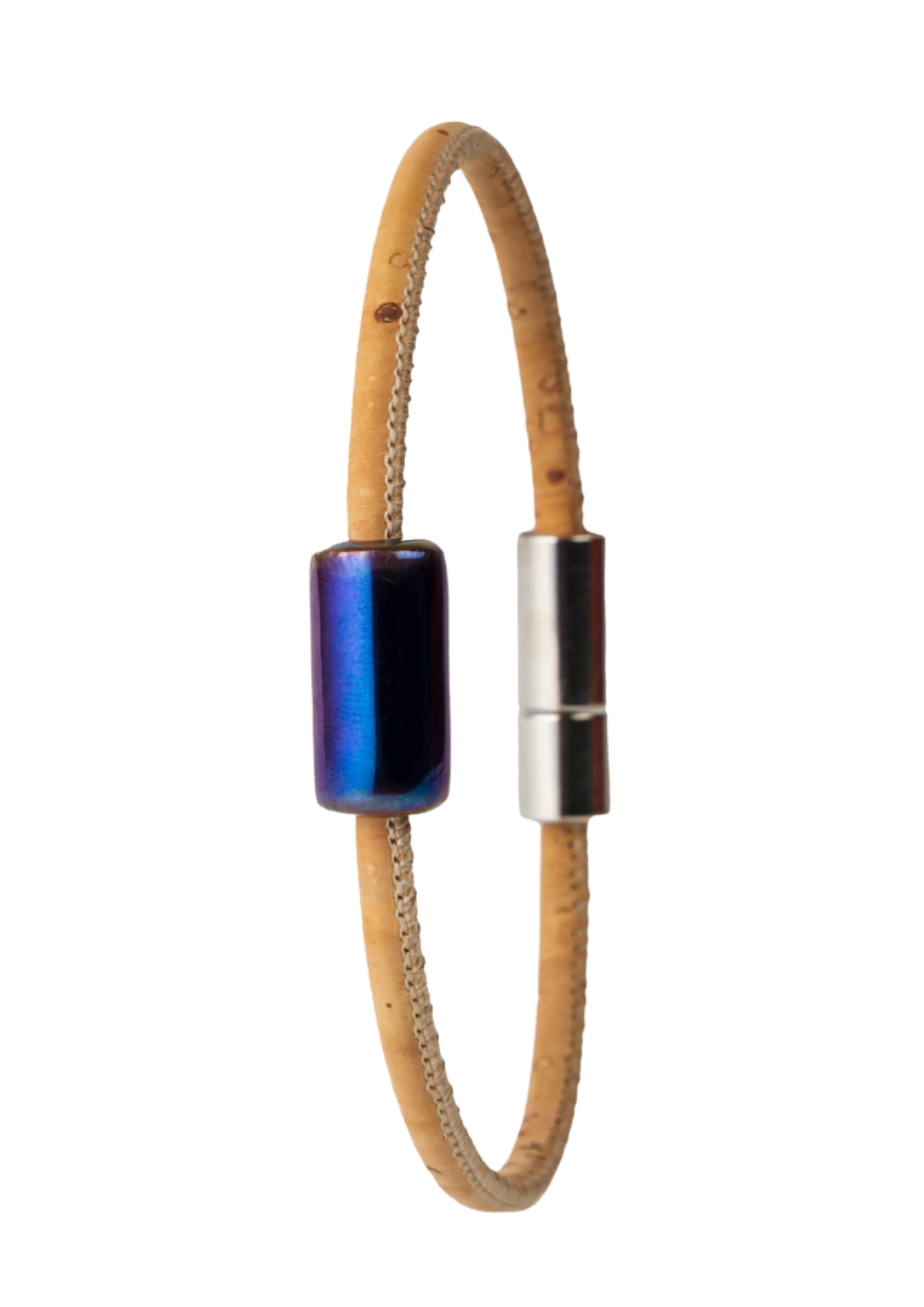 Neon Cork Bracelet