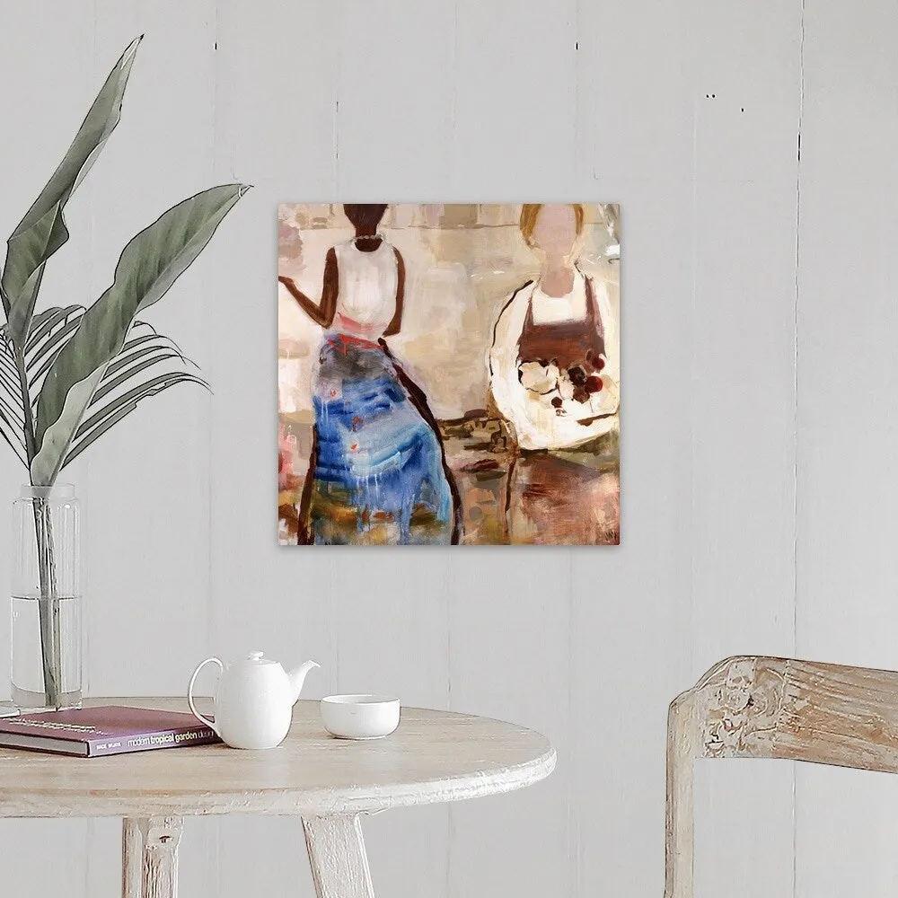 "Behind the Scenes" Canvas Wall Art