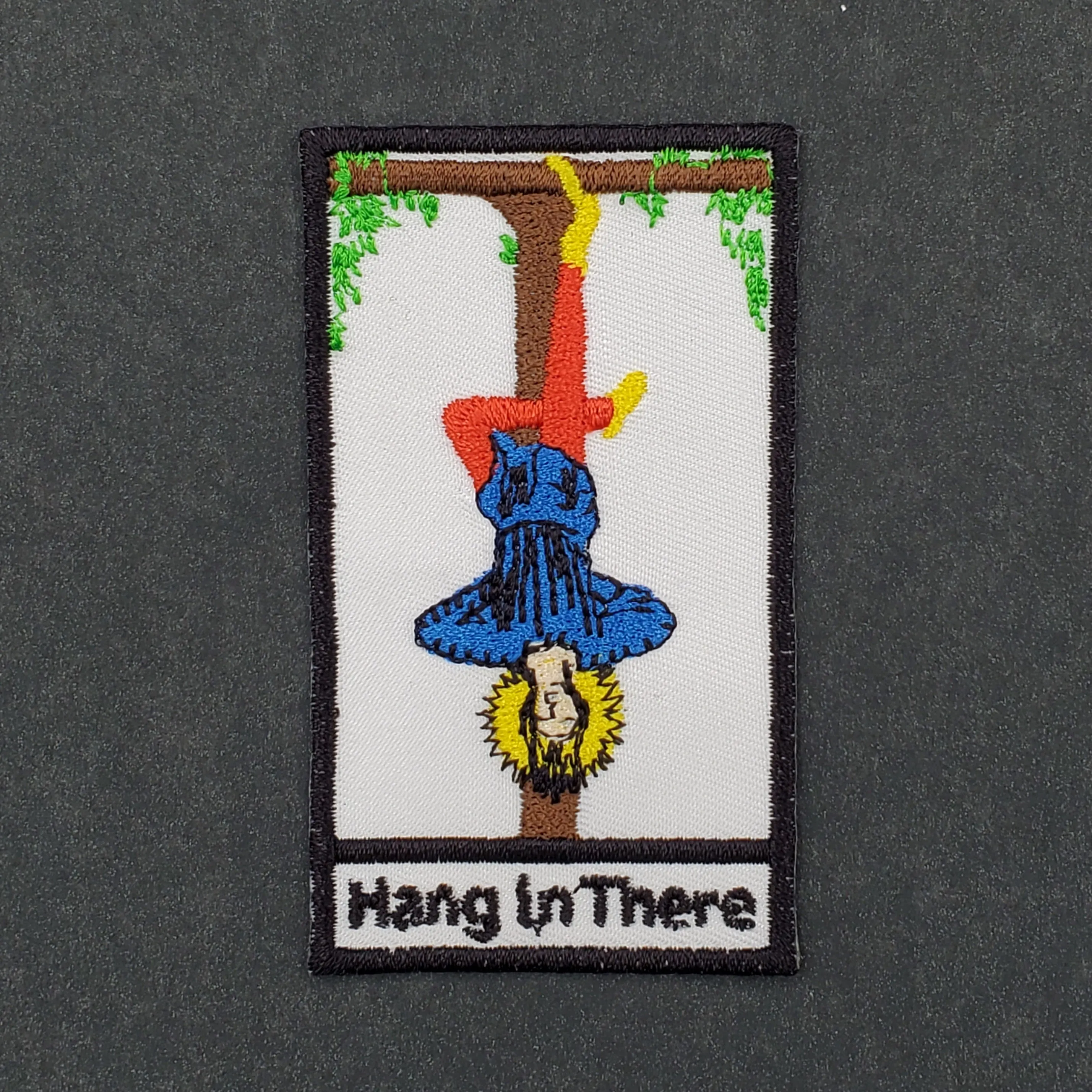 "Hang In There" Tarot Patch