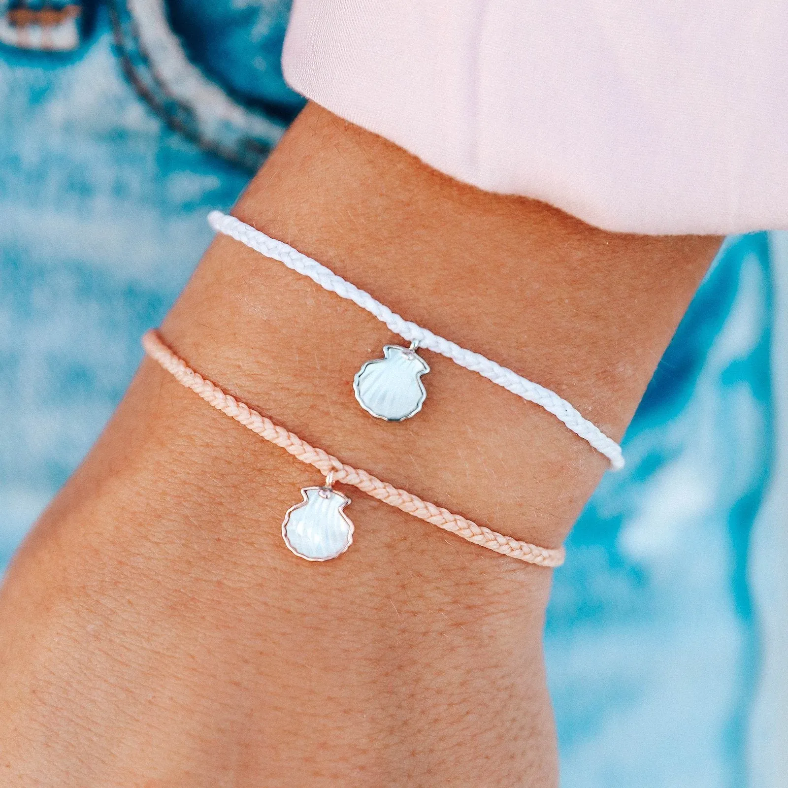 Real Shell Charm Bracelet