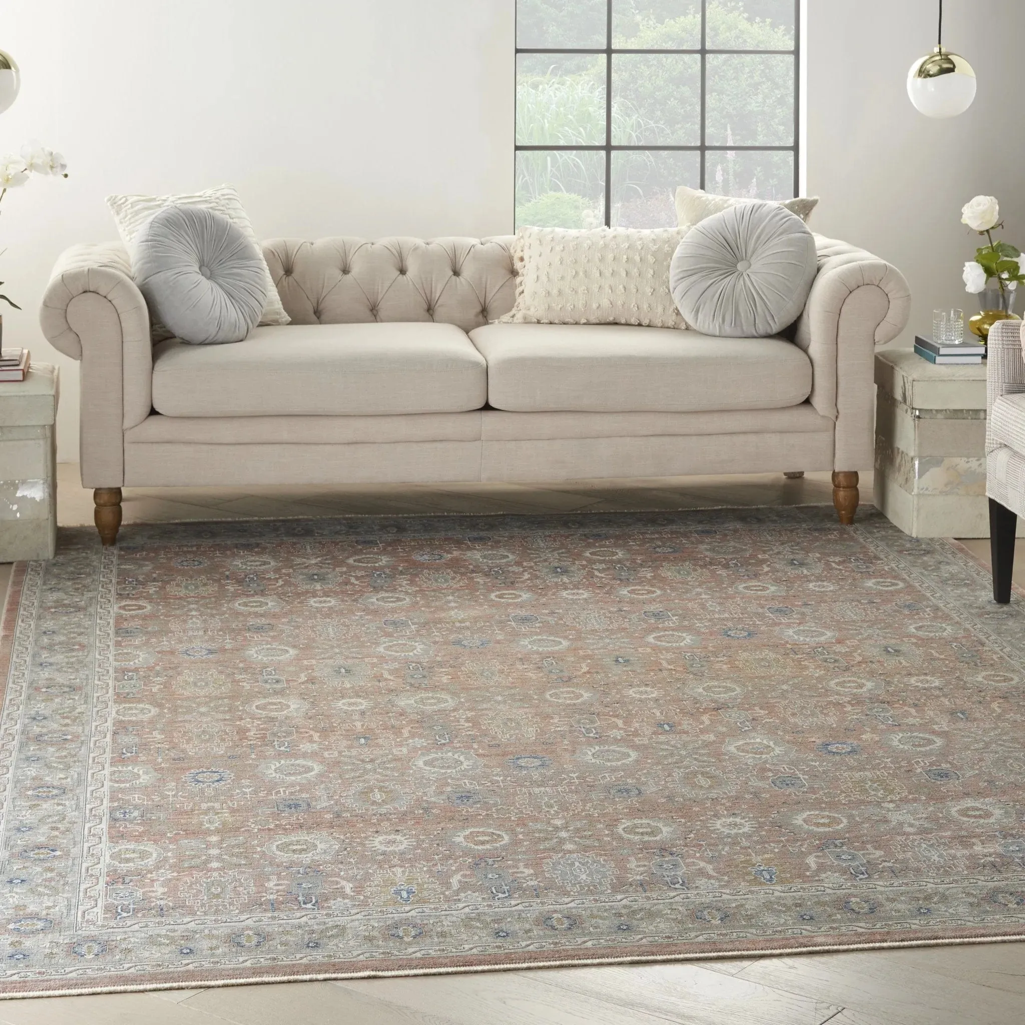 Starry Nights STN12 Blush Rug