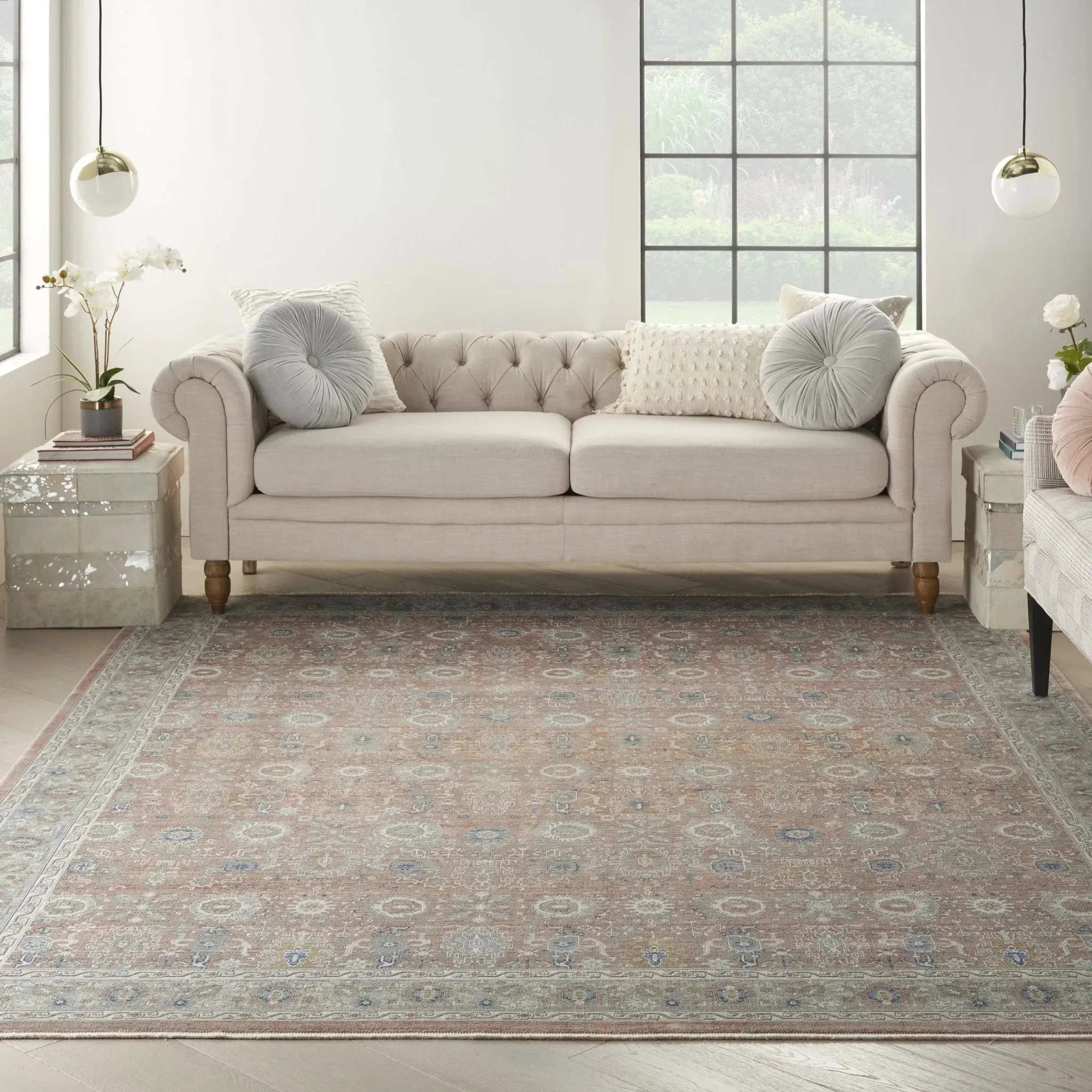 Starry Nights STN12 Blush Rug
