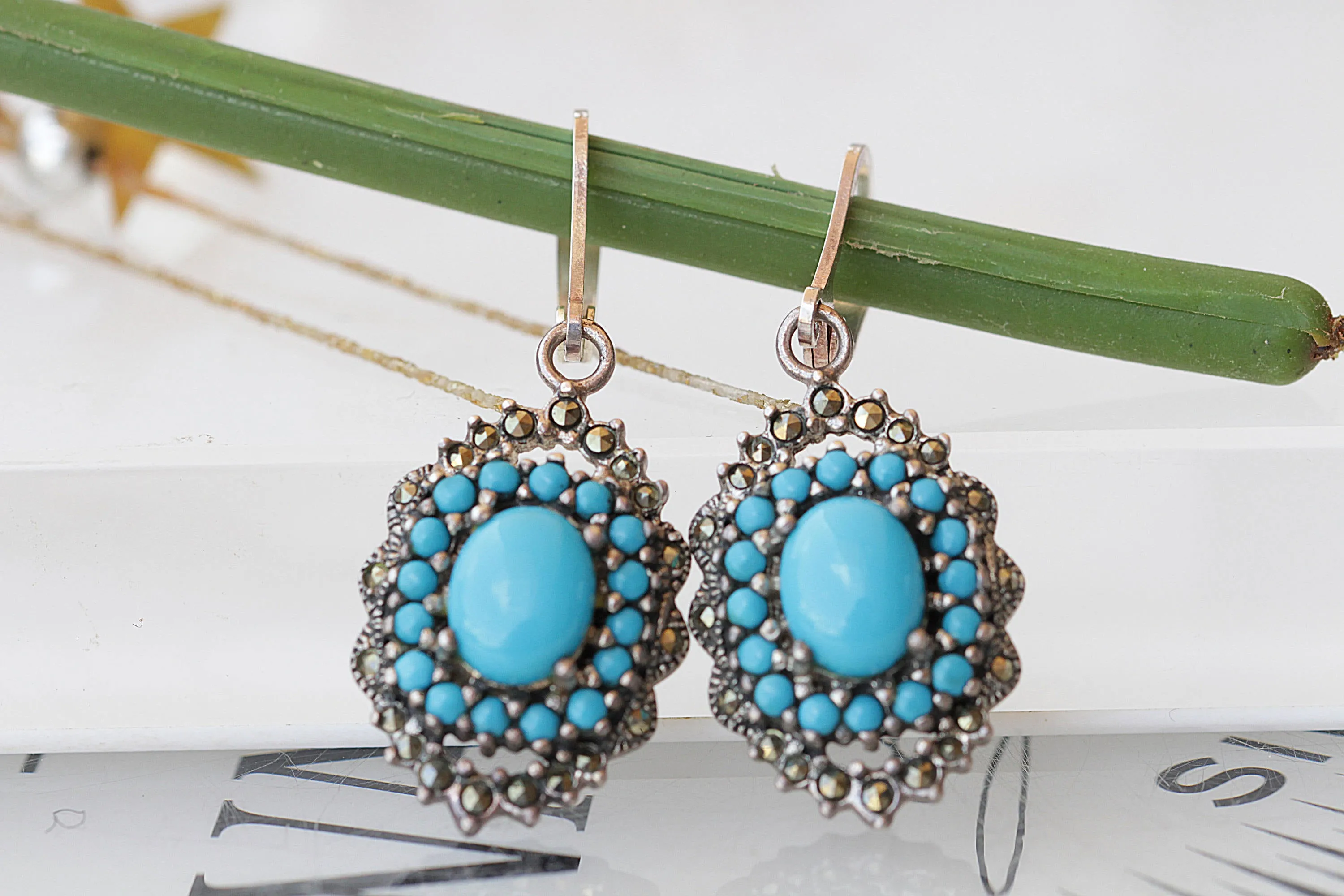 TURQUOISE SILVER NECKLACE